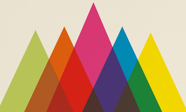 Coloured triangles